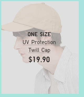 BODY3 PDP6 - UV PROTECTION TWILL CAP