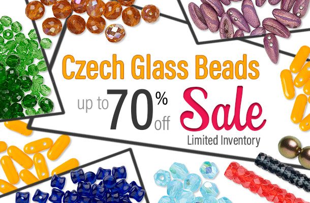 Czech Glass Bead Sale