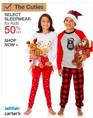 Shop 50% Off Select Sleepwear for Kids