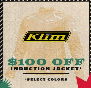 Klim $100 off induction jacket