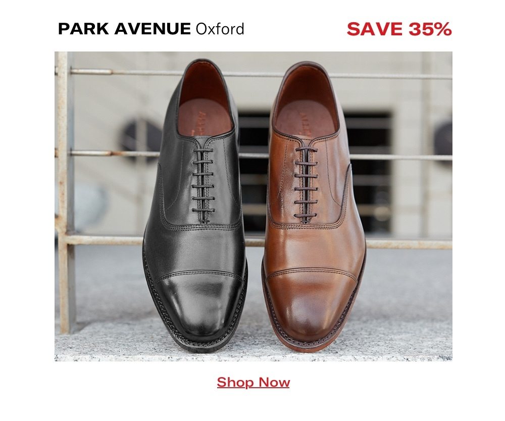 Save 35% Park Avenue Oxford - Shop It Now