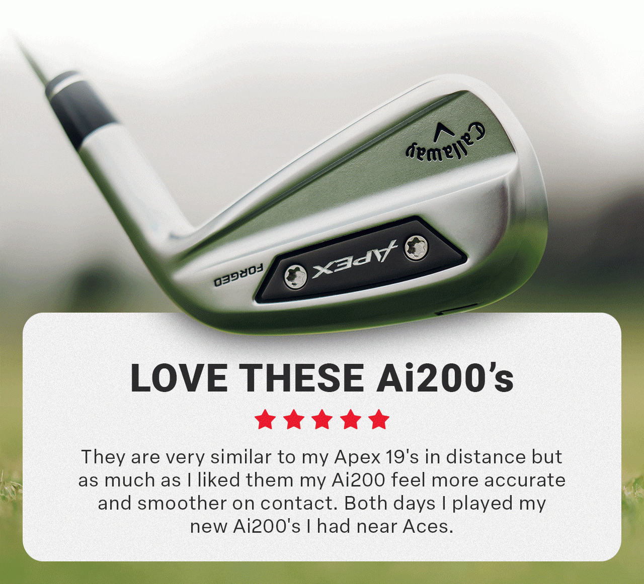 Reviews of Apex Irons