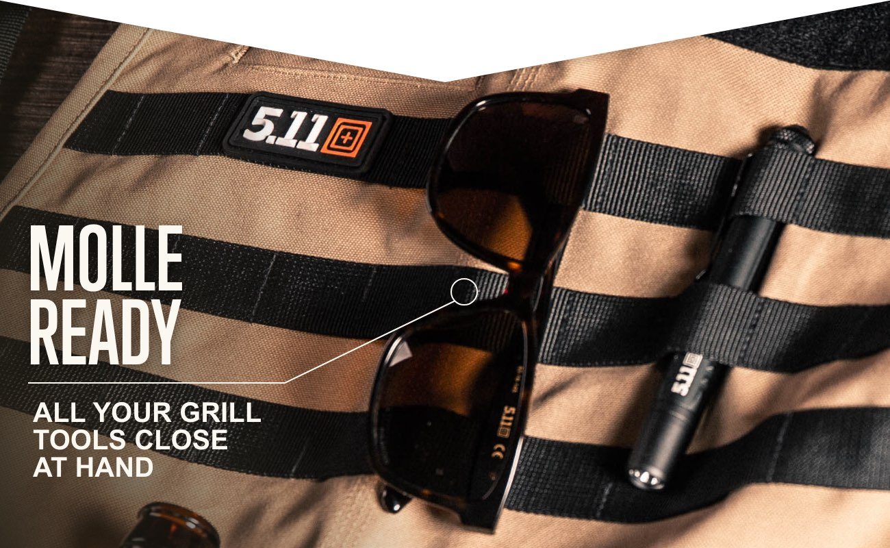 MOLLE Ready | All Your Grill Tools Close at Hand
