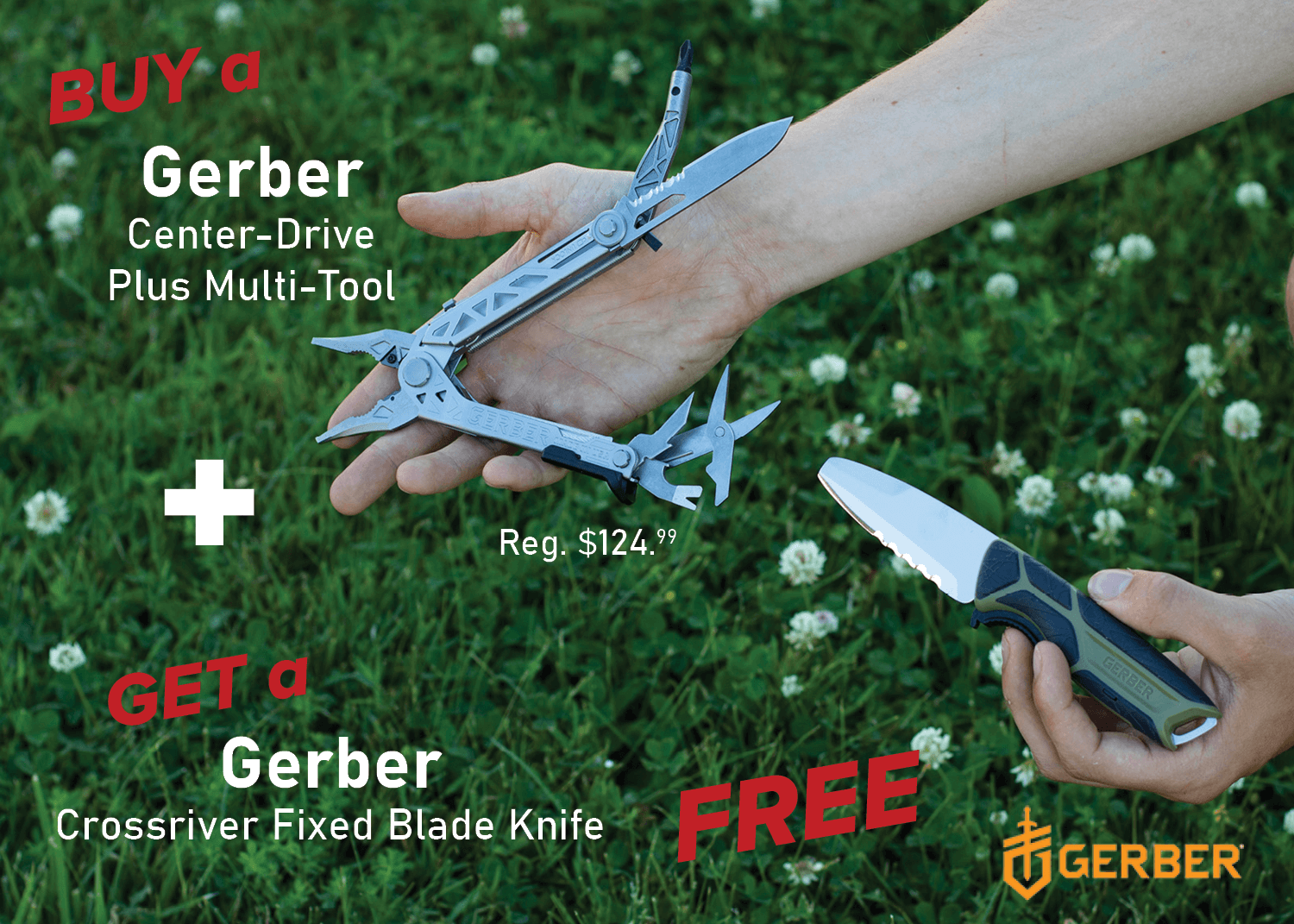 Buy a Gerber Center-Drive Plus Multi-Tool & Get a FREE 