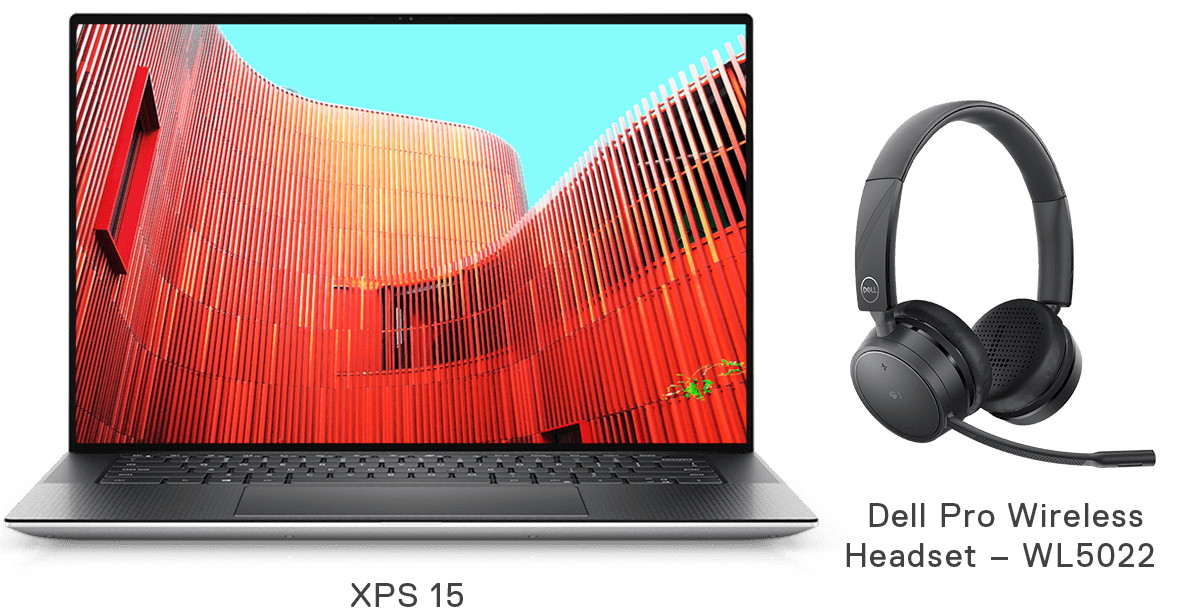 XPS 15 | Dell Pro Wireless Headset – WL5022