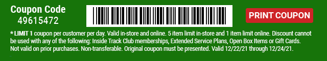 30% off items under $10 - Print Coupon