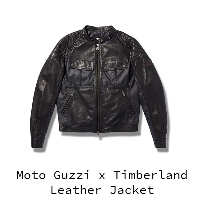 Moto Guzzi x Timberland Leather Jacket