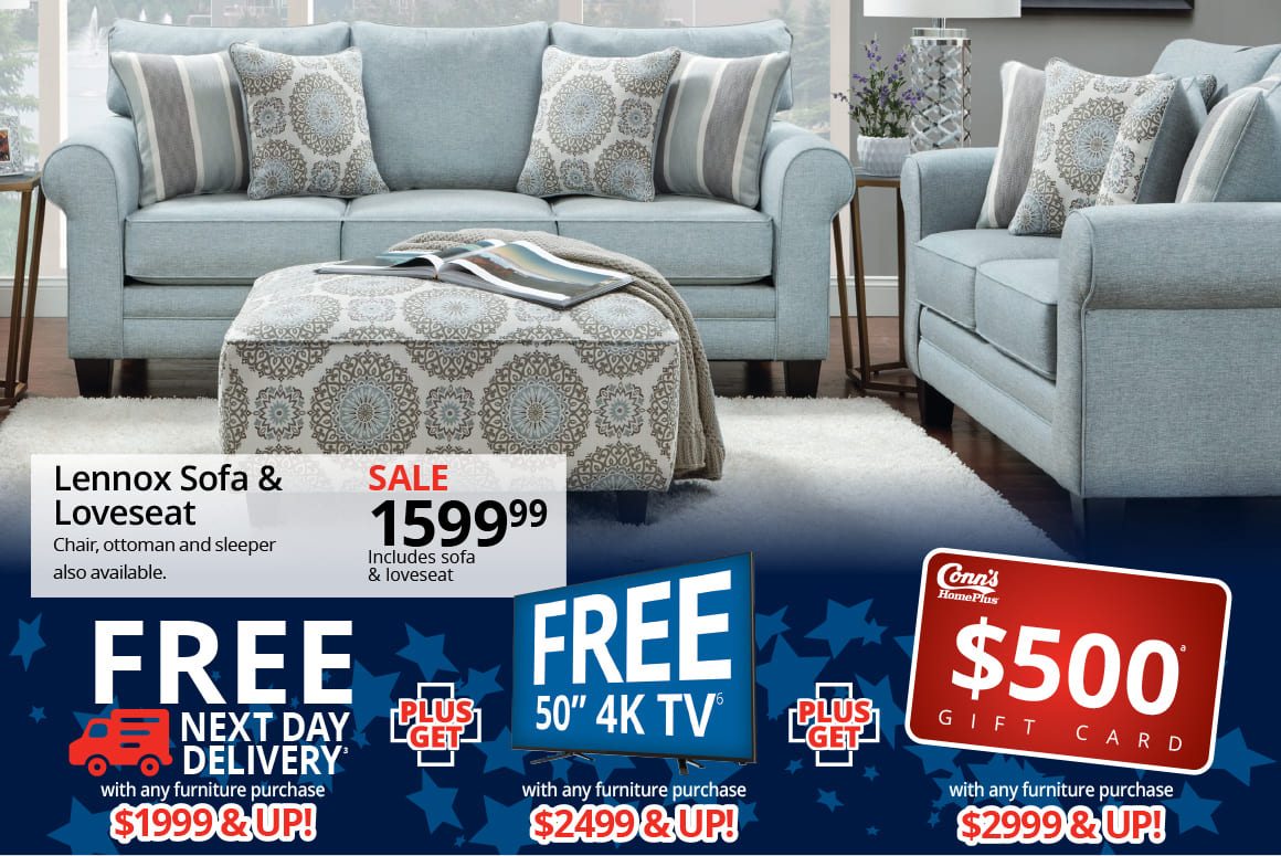 Shop clearance on bedroom  Financing @ Conn's HomePlus