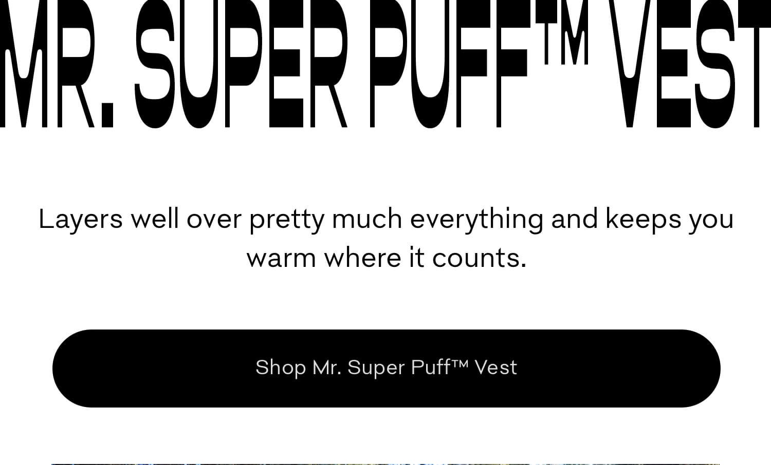 SHOP MR.SUPER PUFF VEST