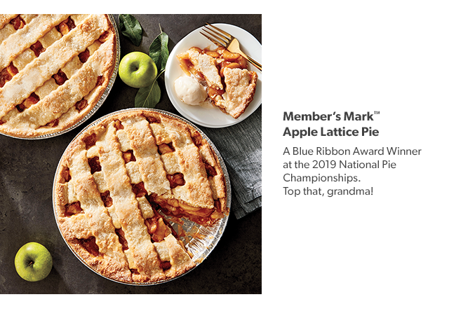 Member's Mark™ Apple Lattice Pie