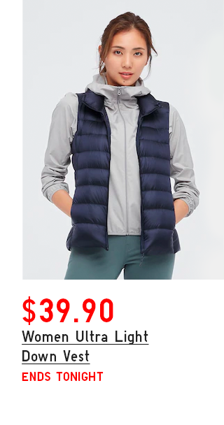 WOMEN ULTRA LIGHT DOWN VEST