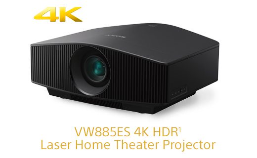 VW885ES 4K HDR Laser Home Theater Projector