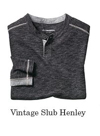 Vintage Slub Henley