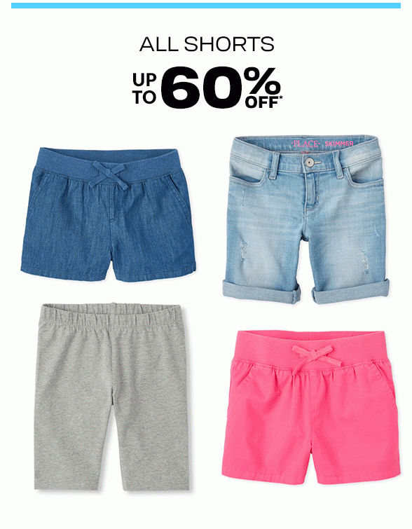 Up to 60% Off All Shorts