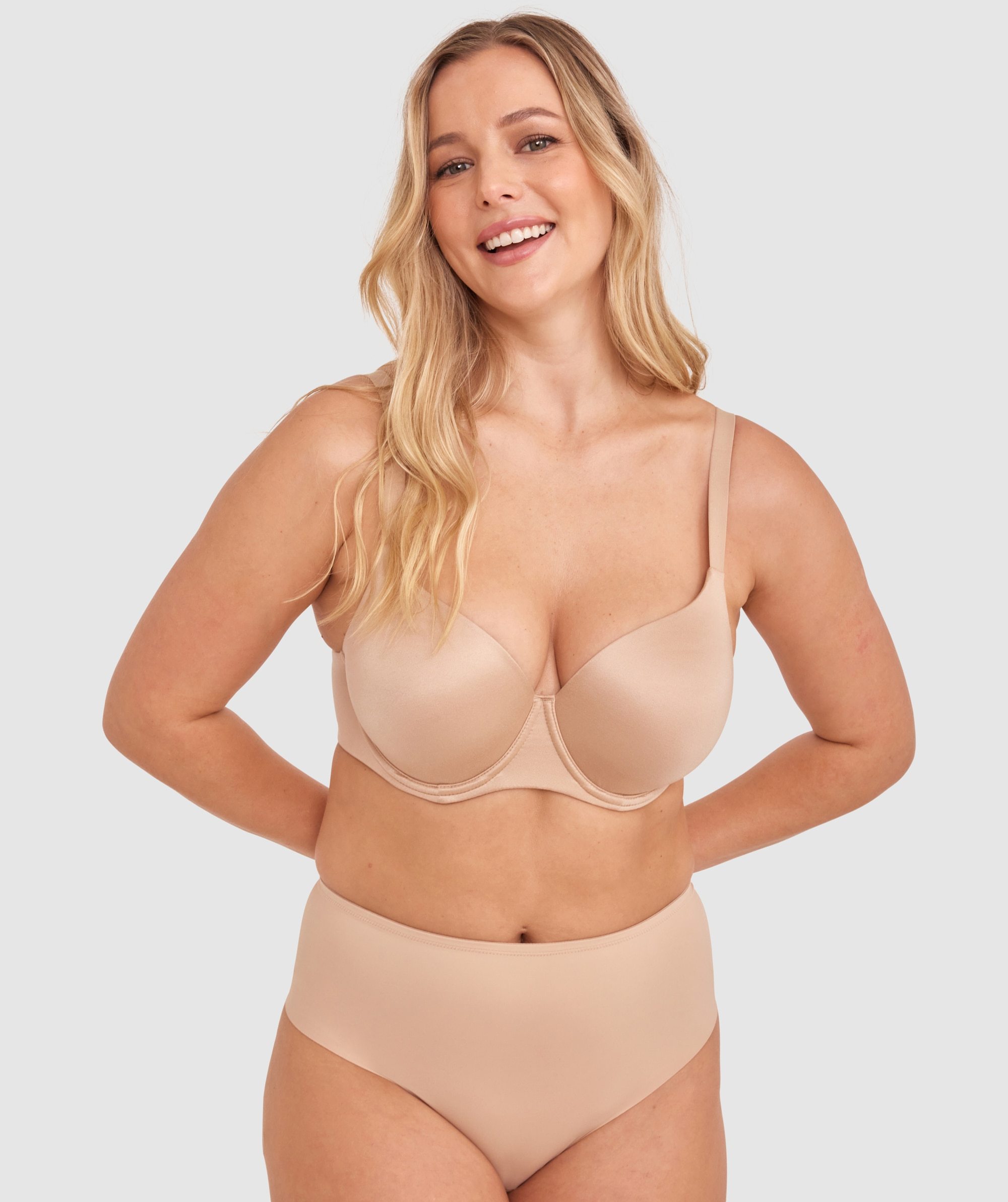 Body Bliss Full Cup Bra - Nude