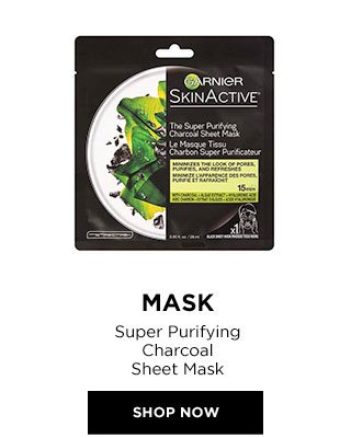 MASK - Super Purifying Charcoal Sheet Mask - SHOP NOW