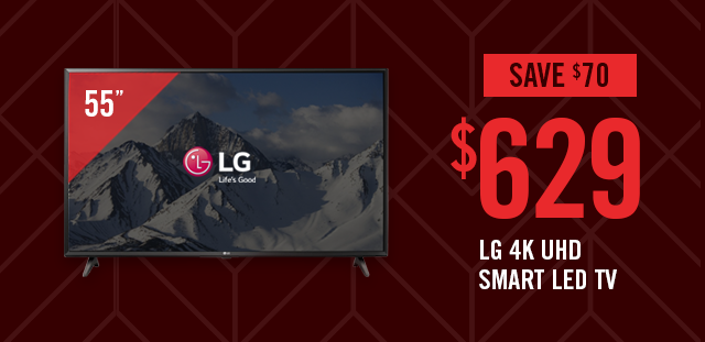 LG 55in 4K UHD Smart LED TV.