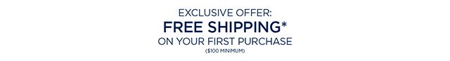 Free Shipping* On All Orders