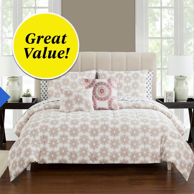 9-Piece Comforter Sets: $39.99 - Great Value!