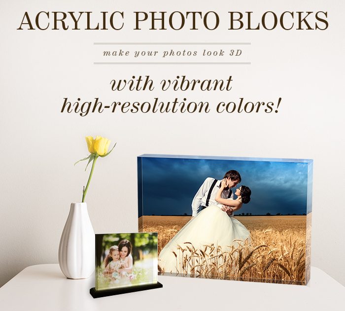 ACRYLIC PHOTO BLOCKS