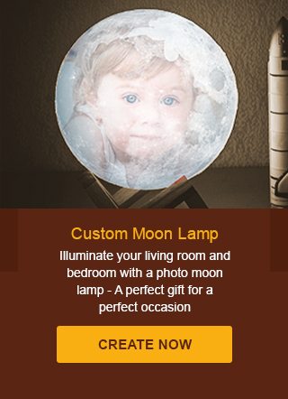 Custom Moon Lamp