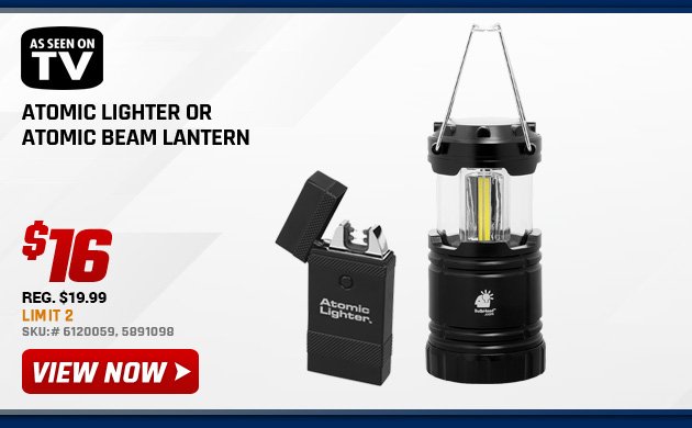 As Seen on TV Atomic Lighter or Atomic Beam Lantern