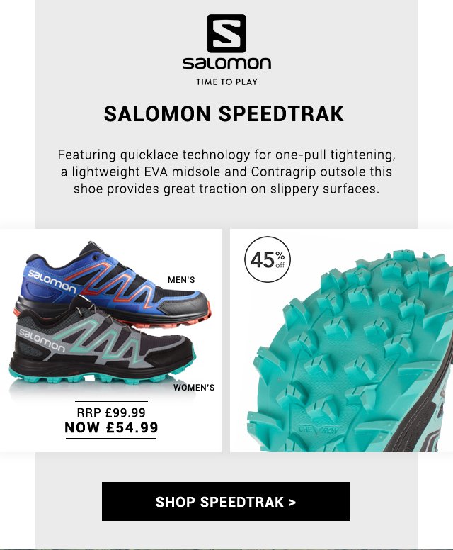 Shop Salomon Speedtrak in the Sale Outlet