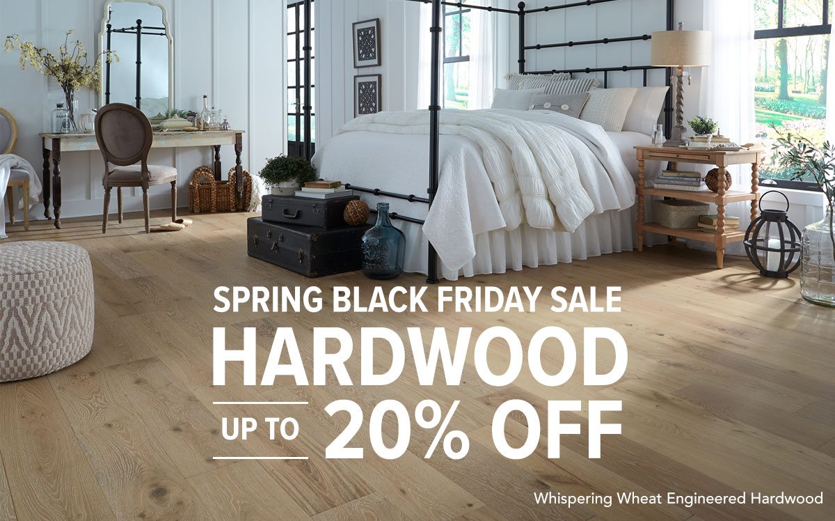 Spring Black Friday Savings. Up to 20% off