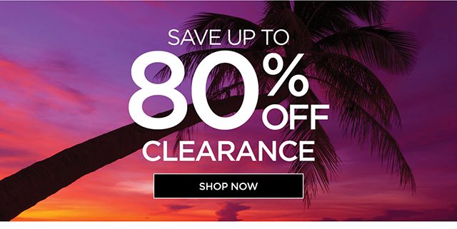 Save Up To 80% Off Clearance