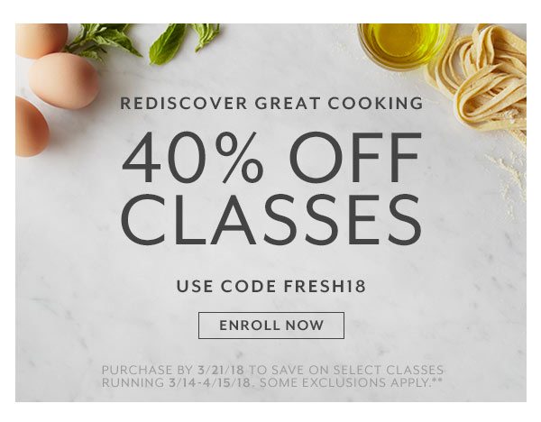 Rediscover Great Cooking