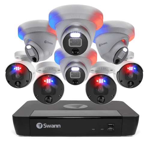8 Camera 8 Channel 4K Ultra HD Pro Enforcer™ NVR Security System - SONVK-889804B4D