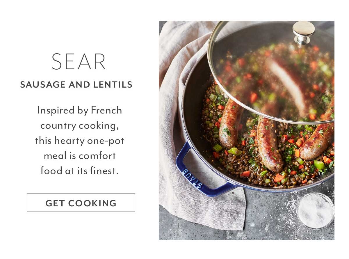 Recipe: Sausage and Lentils