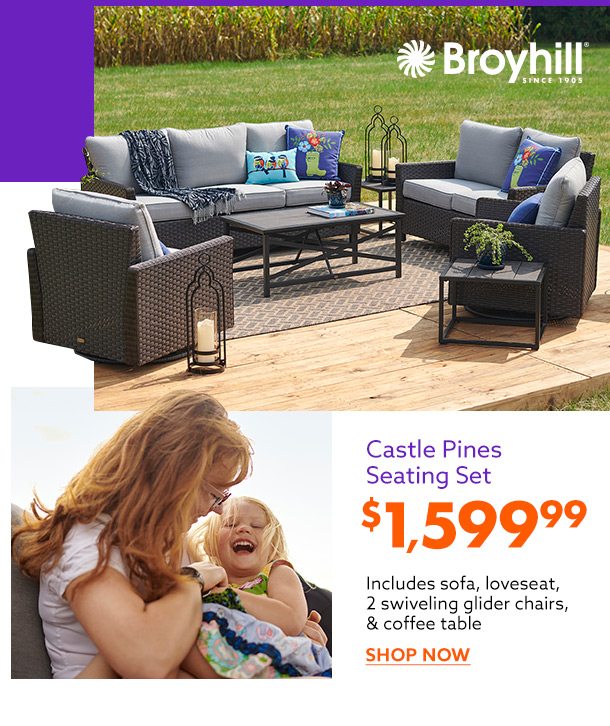 broyhill castle pines chairs