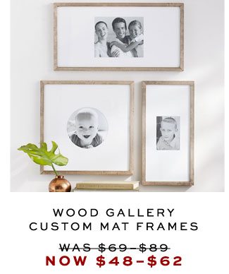 WOOD GALLERY CUSTOM MAT FRAMES
