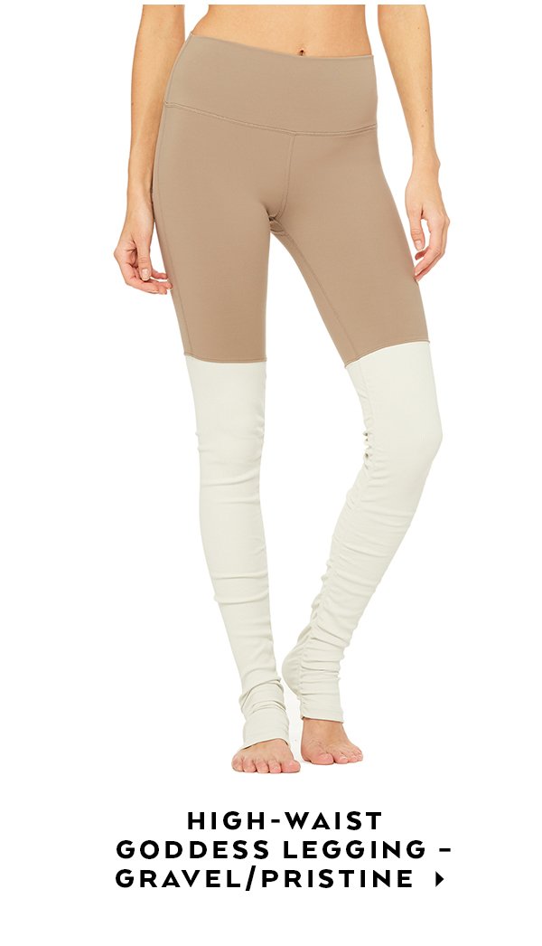 HW Goddess Legging - Gravel/Pristine