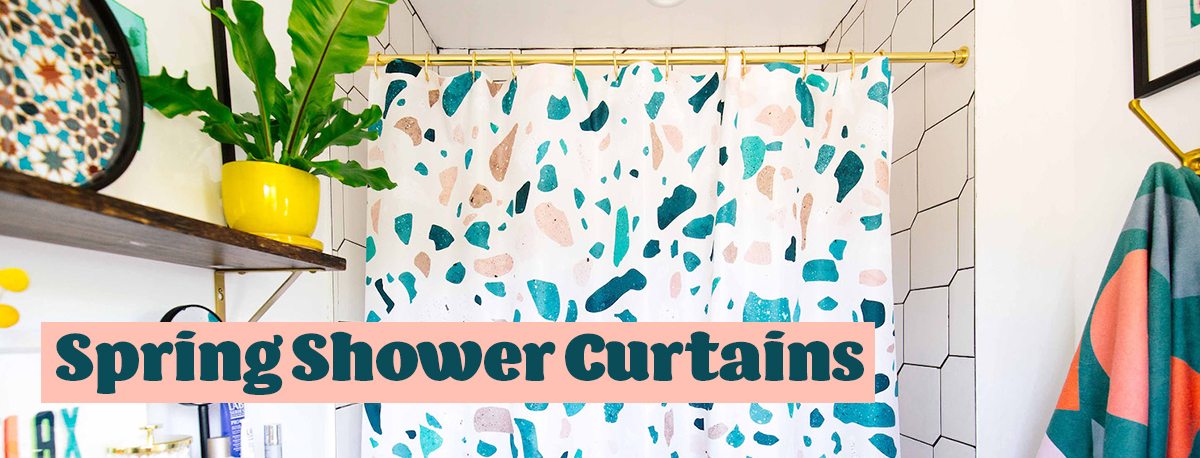 Spring Shower Curtains 