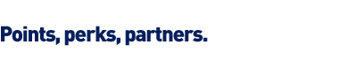 Points, perks, partners.