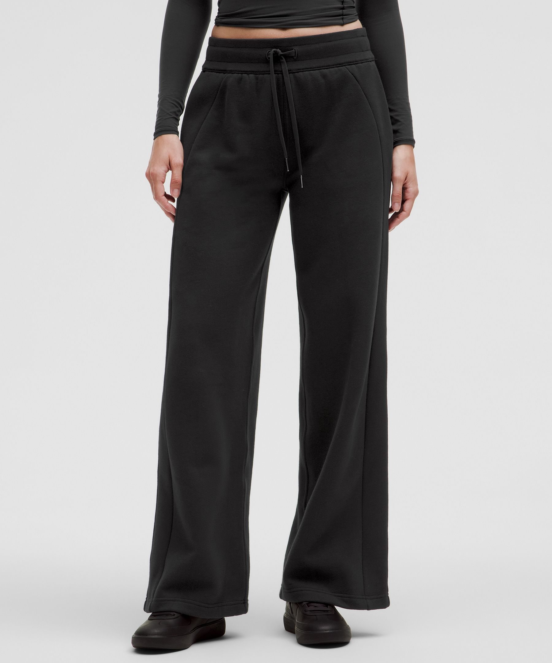 Scuba Mid-Rise Wide-Leg Pant *Regular