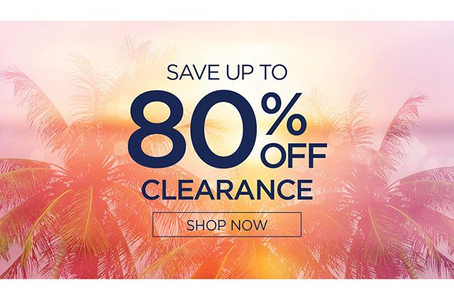 Save Up To 80% Off Clearance - Shop Now