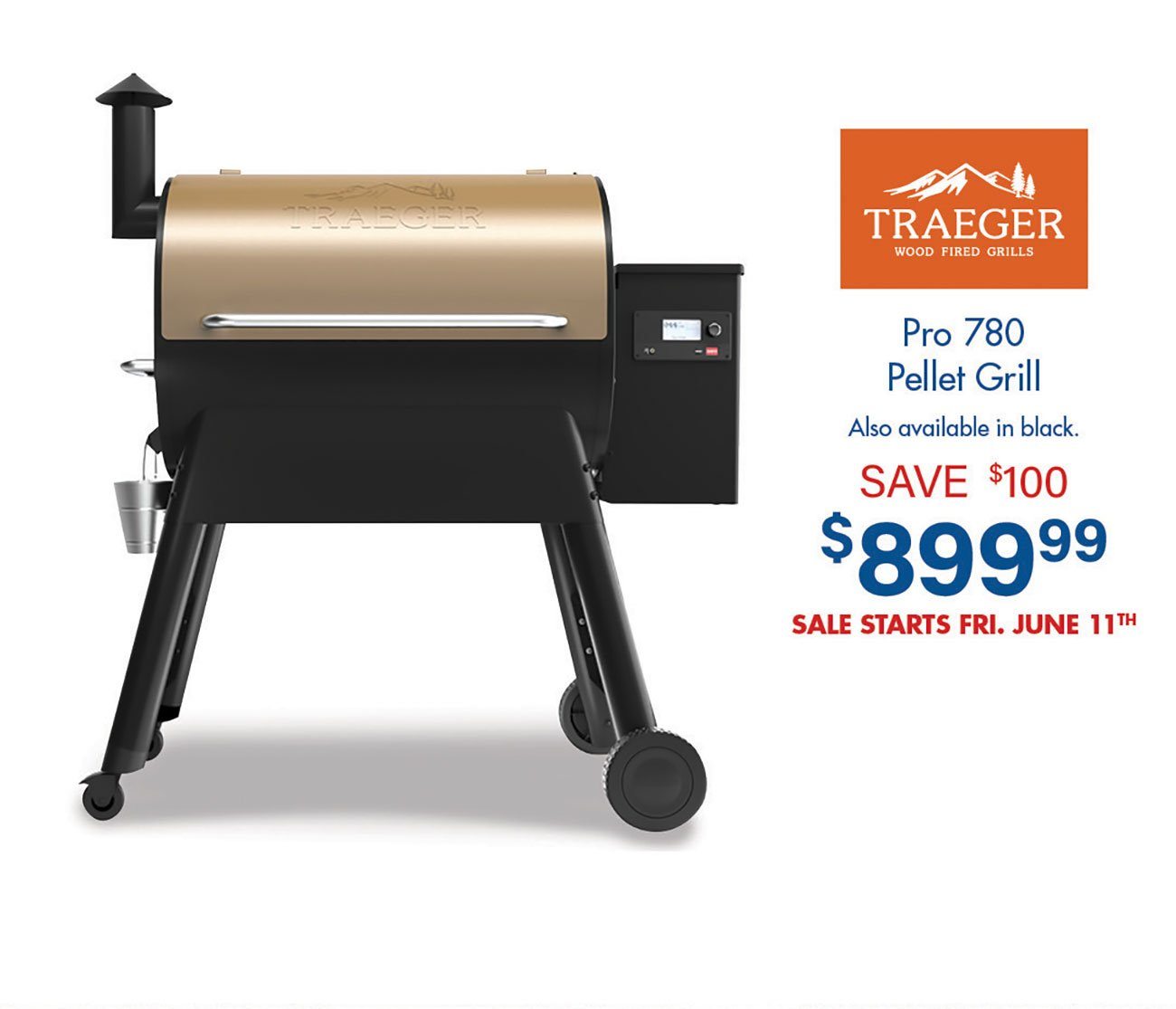 Traeger-Pro-780-Pellet-Grill-Bronze