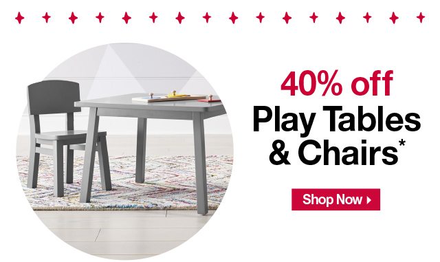 Shop 40% off Play Tables & Chairs