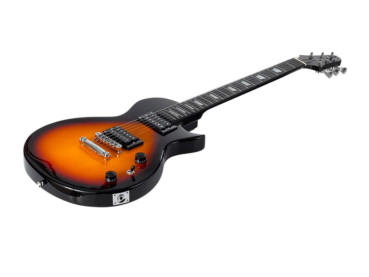 Indio by Monoprice 66 Classic V2 Sunburst Electric Guitar with Gig Bag