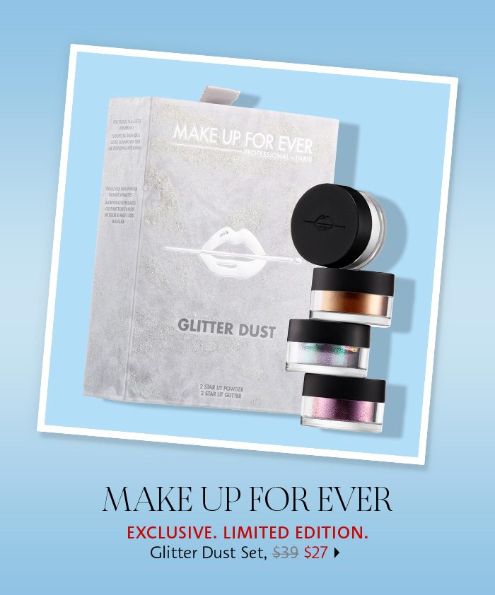 Make Up For Ever - Glitter Dust Set