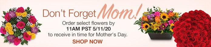 Gift Ideas for Mother's Day. While Supplies Last. Shop Now