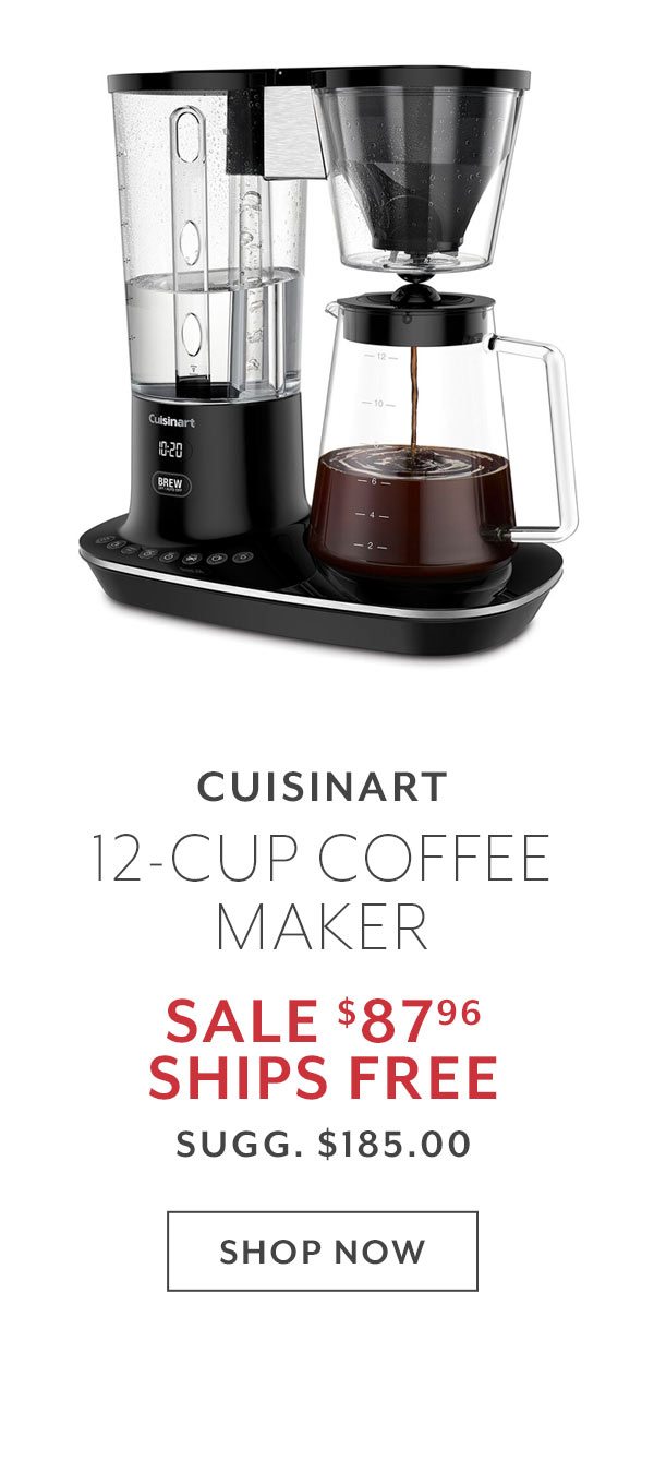 Cuisinart 12-Cup Programmable Coffee Maker 