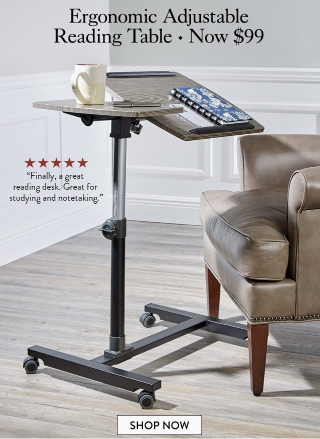 Shop Ergonomic Adjustable Reading Table