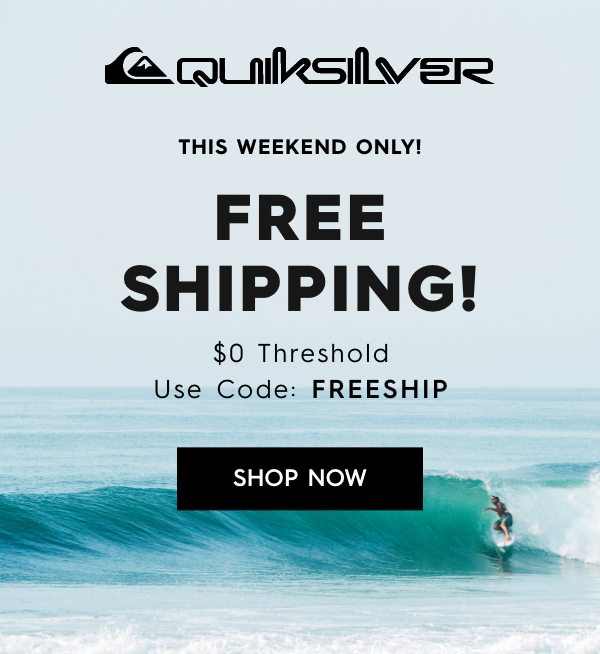 Free Shipping!