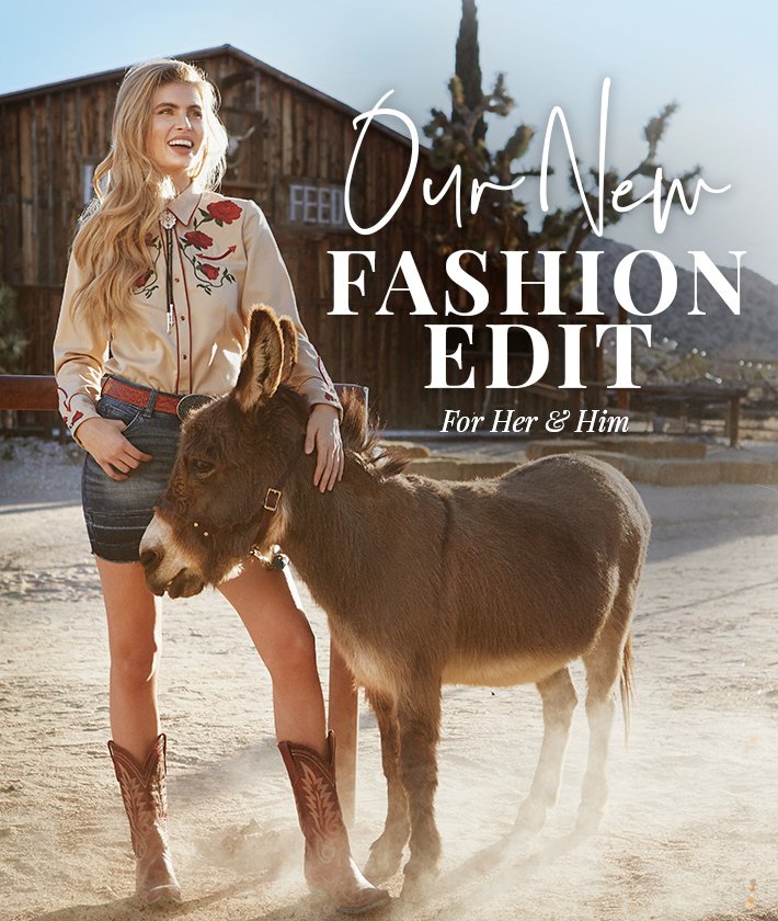 OUR NEW FASHION EDIT »