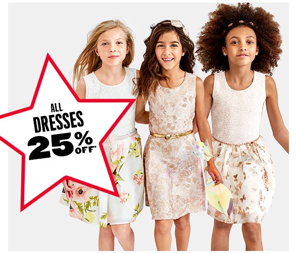 All Dresses 25% Off