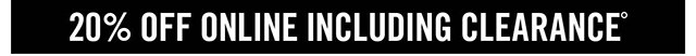 20% Off Online Including Clearance